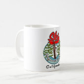 Mug logo de ski Mammoth Mountain Californie (Devant gauche)