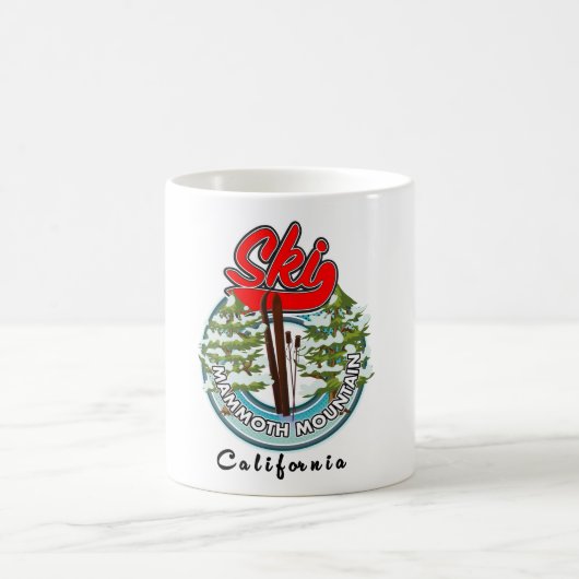 Mug logo de ski Mammoth Mountain Californie (Centre)
