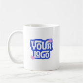 Mug Logo de société Marque Simple Entreprise (Gauche)