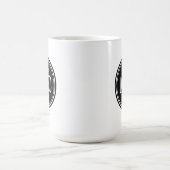 Mug Logo de société moderne personnalisé pour café (Centre)