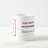 Mug Logo de société promotionnel de marque Site Web Sl (Centre)
