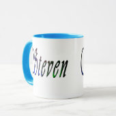 Mug Logo de Steven Name, (Devant gauche)