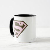 Mug Logo de Supergirl Pink and Brown (Devant gauche)