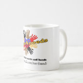 Mug Logo de Tees4needs (Devant droit)