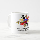 Mug Logo de Tees4needs (Devant gauche)