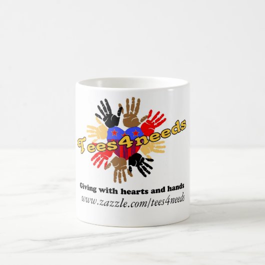 Mug Logo de Tees4needs (Centre)