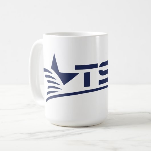 Mug Logo de Texas State Technical College (Devant gauche)