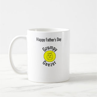 Mug Logo de texte incurvé petit du Grumpy Geezer