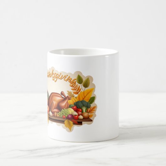 Mug Logo de Thanksgiving (Centre)