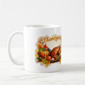 Mug Logo de Thanksgiving (Gauche)