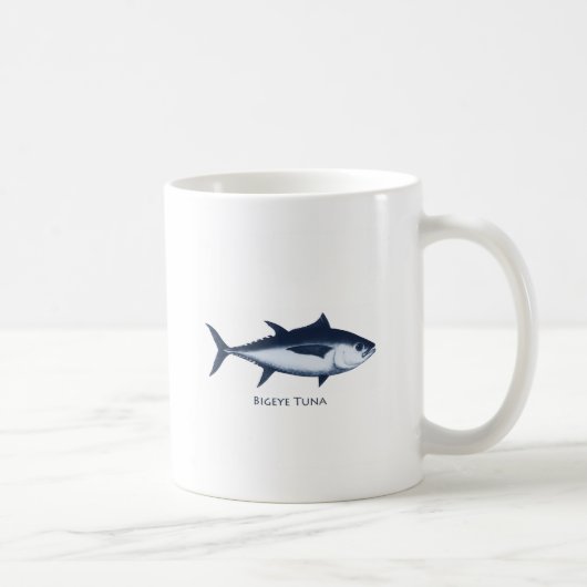 Mug Logo de thon de Bigeye (Droite)