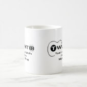 Mug Logo de TWUNT avec des mots (Centre)