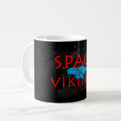 Mug Logo de Vikings de l'espace (Devant gauche)