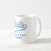 Mug logo de voyage Bath Somerset (Devant droit)