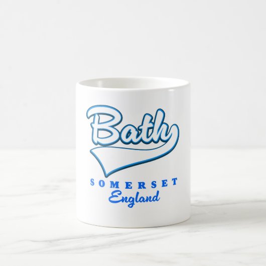 Mug logo de voyage Bath Somerset (Centre)