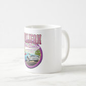 Mug Logo de voyage de Halifax Nouvelle-Écosse (Devant droit)