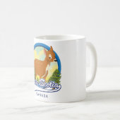 Mug logo de voyage de Nouvelle-Écosse Canada (Devant droit)