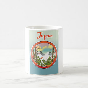 Mug logo de voyage du Japon