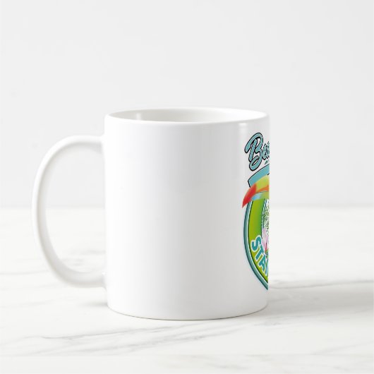 Mug Logo de voyage Staniel Cay (Gauche)
