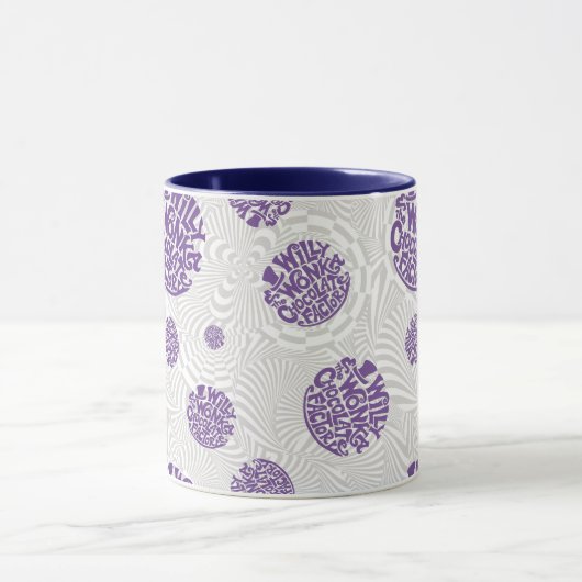 Mug Logo de Willy Wonka Psychedelic Graphisme (Centre)