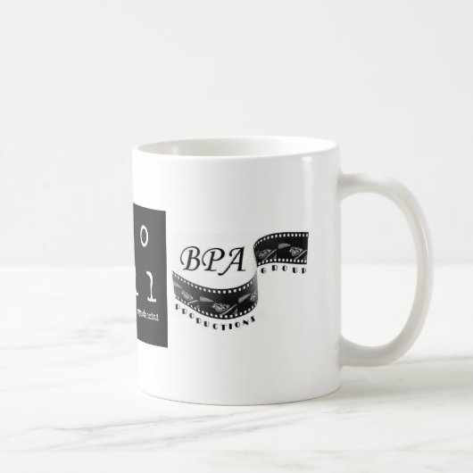 Mug Logo d'Emo avec des logos de Owner Production (Droite)