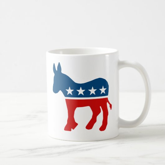 MUG LOGO DÉMOCRATE (Droite)