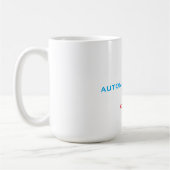 Mug Logo d'engrenage automobile (Gauche)