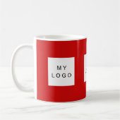 Mug Logo d'entreprise bleu marine (Gauche)