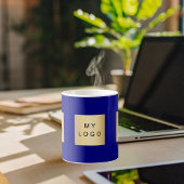 Mug Logo d'entreprise bleu marine
