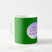 Mug Logo d'entreprise écologique (Devant gauche)