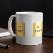 Mug Logo d'entreprise en argent
