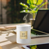 Mug Logo d'entreprise en argent