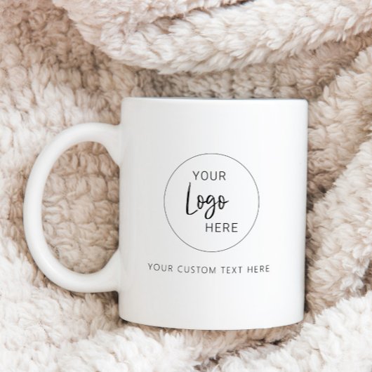 Mug Logo d'entreprise | Entreprise professionnelle élé
