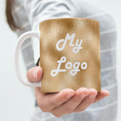 Mug Logo d'entreprise Gold