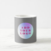Mug Logo d'entreprise gris (Centre)