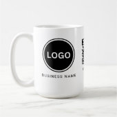 Mug Logo d'entreprise moderne (Gauche)