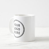 Mug Logo d'entreprise moderne (Devant gauche)