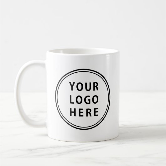 Mug Logo d'entreprise moderne (Gauche)