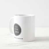 Mug Logo d'entreprise moderne (Devant gauche)