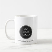 Mug Logo d'entreprise moderne (Gauche)