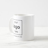 Mug Logo d'entreprise Moderne Promotionnel (Devant gauche)
