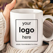 Mug Logo d'entreprise Moderne Promotionnel