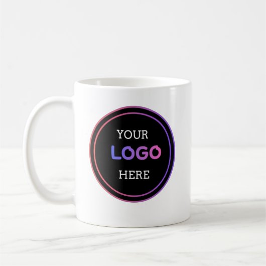 Mug Logo d'entreprise personnalisé (Gauche)