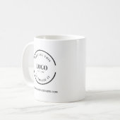 Mug Logo d'entreprise personnalisé (Devant gauche)