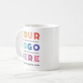 Mug Logo d'entreprise personnalisé (Devant gauche)