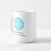 Mug Logo d'entreprise personnalisé Bureau du personnel (Devant gauche)