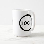 Mug Logo d'entreprise personnalisé Café de marque mode (Devant droit)