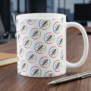 Mug Logo d'entreprise personnalisé en carrelage - Prom