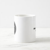 Mug Logo d'entreprise personnalisé et nom de l'employé (Centre)