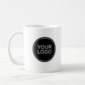 Mug Logo d'entreprise personnalisé et nom de l'employé (Gauche)